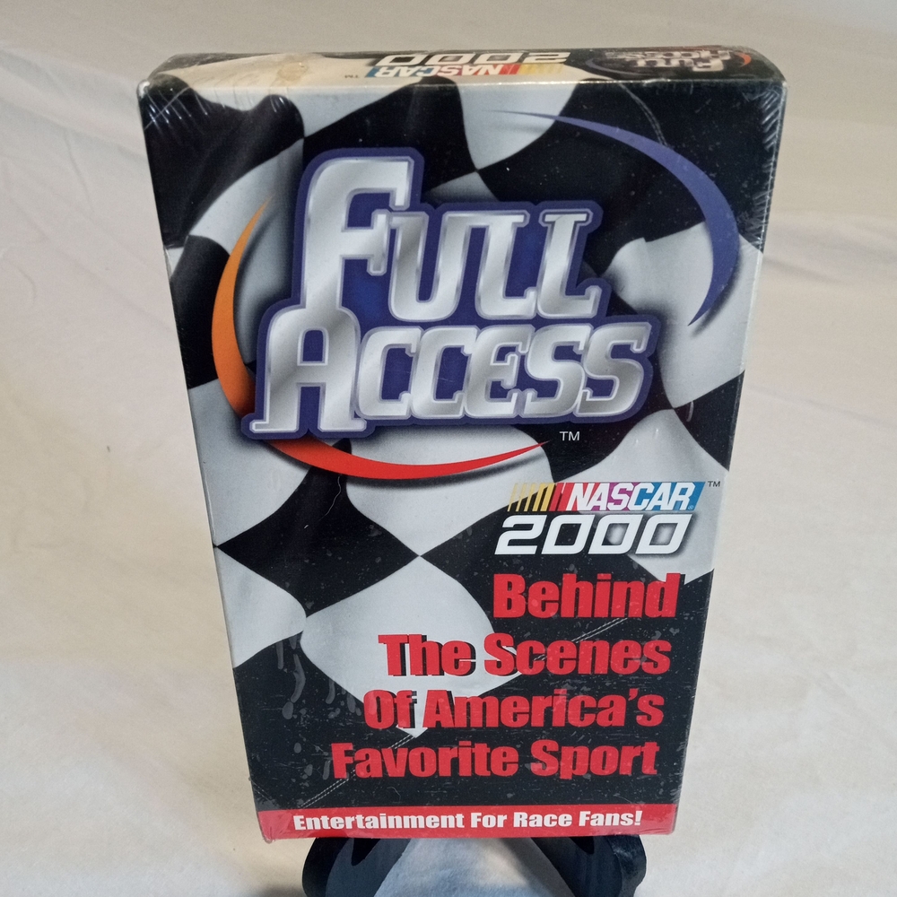 Nascar Full Access 2000 DVD - Black, White, Red